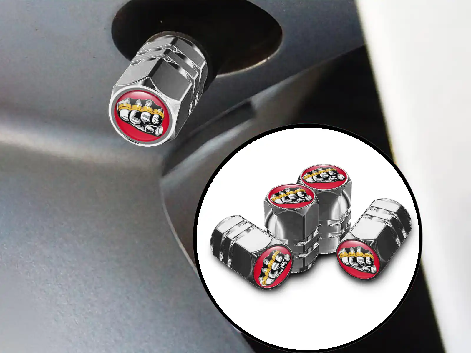 Tyre Valve Caps for Car Thin Build